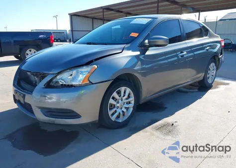 2015 Nissan Sentra Fe+ S/S/Sl/Sr/Sv from USA, damaged, VIN 3N1AB7AP3FY233648